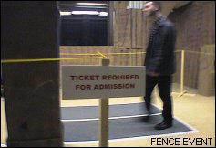 ticket required for admission